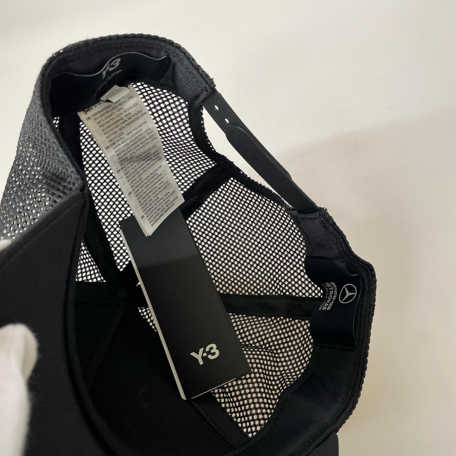 キャップ Y-3 x Mercedes-AMG　TRUCKER CAP A2L006 ブラック