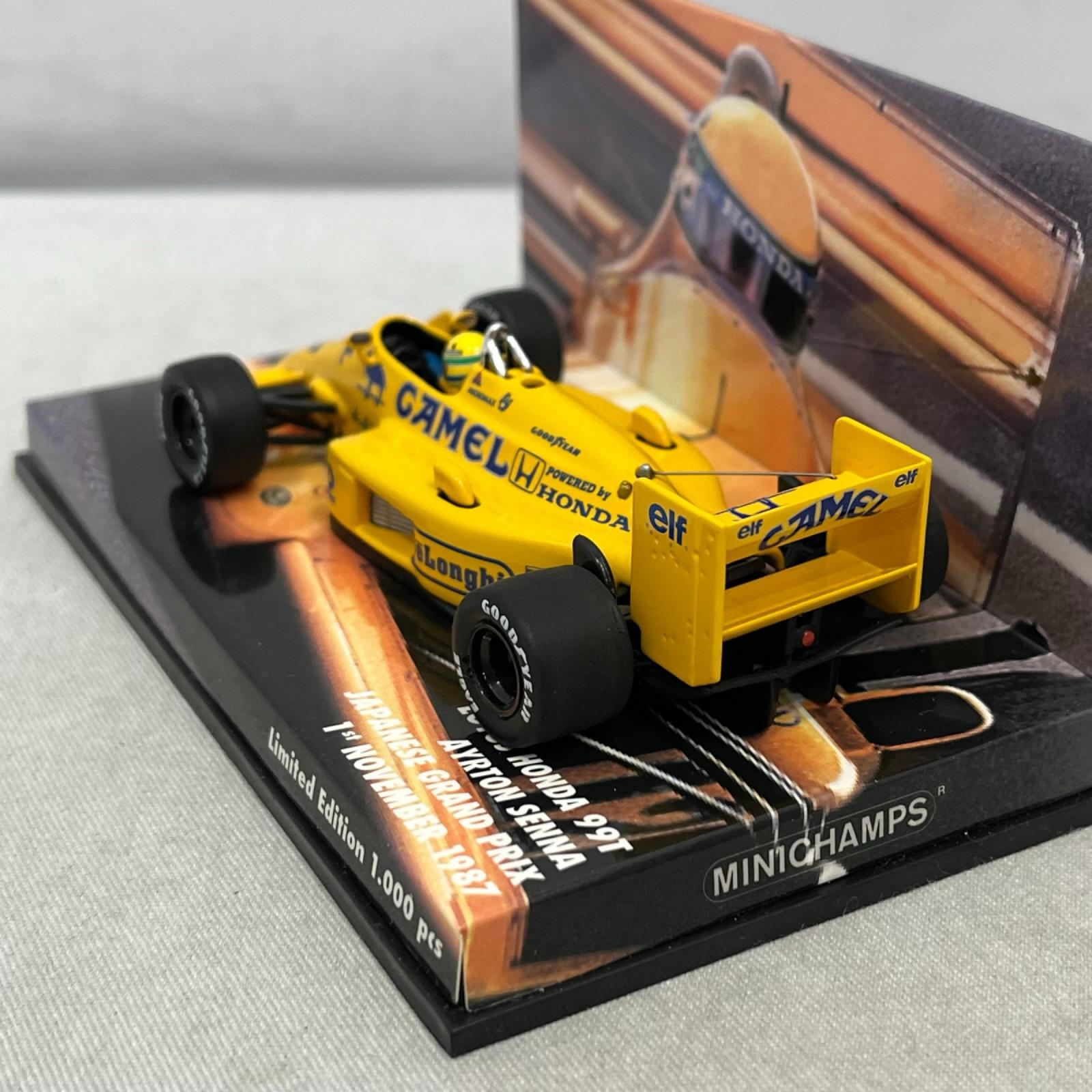 MINICHAMPS LOTUS HONDA 99T キャメルカスタム ミニチャンプス スケールカー