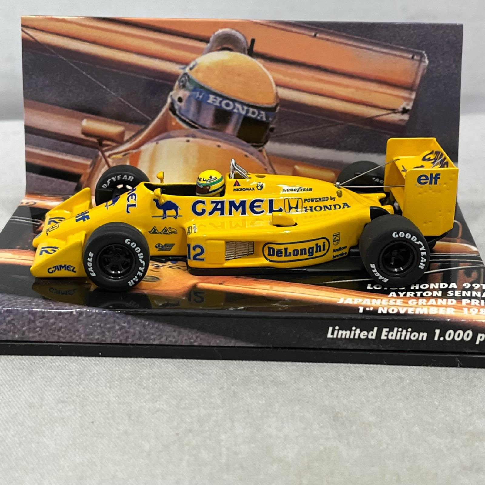 MINICHAMPS LOTUS HONDA 99T キャメルカスタム ミニチャンプス スケールカー