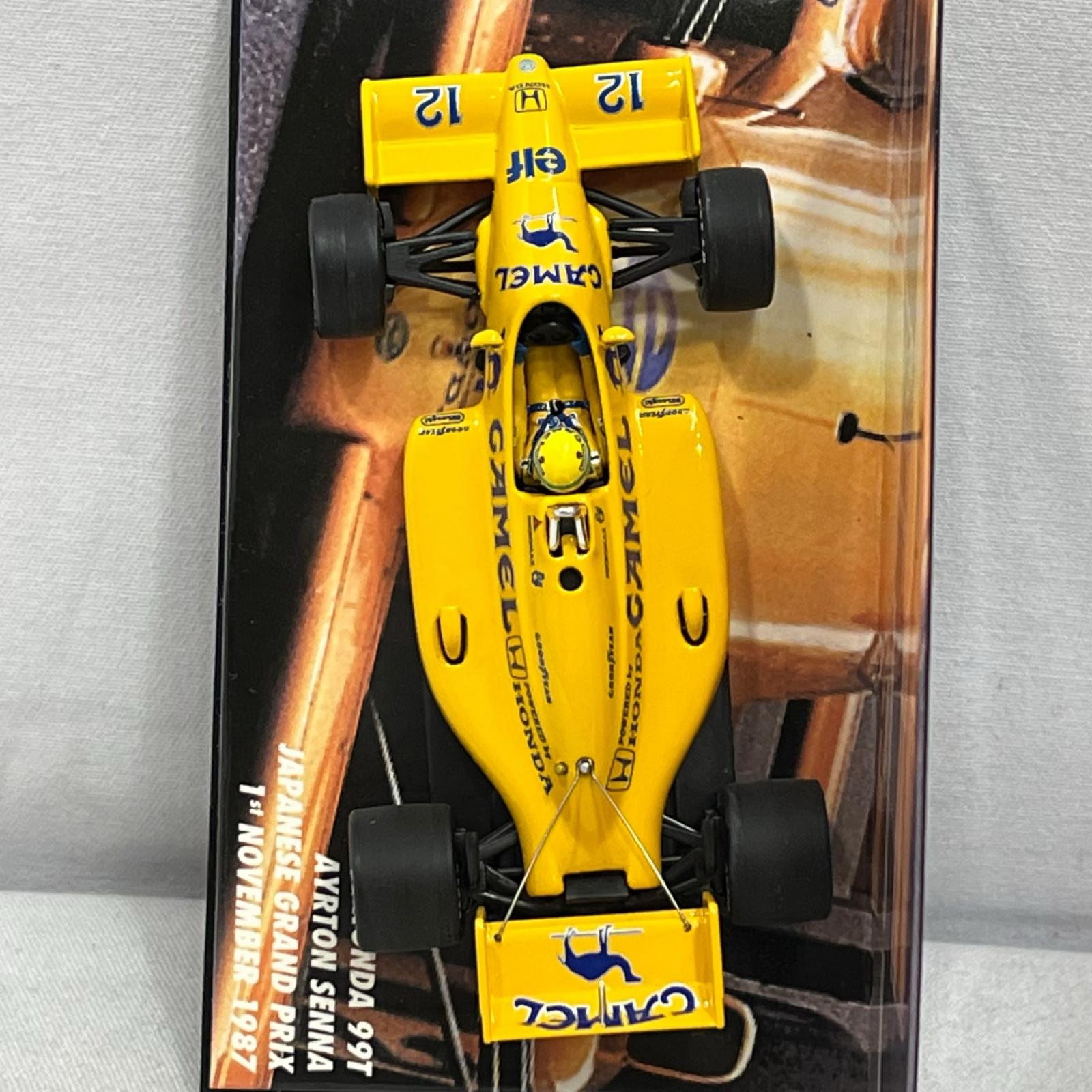 MINICHAMPS LOTUS HONDA 99T キャメルカスタム ミニチャンプス スケールカー