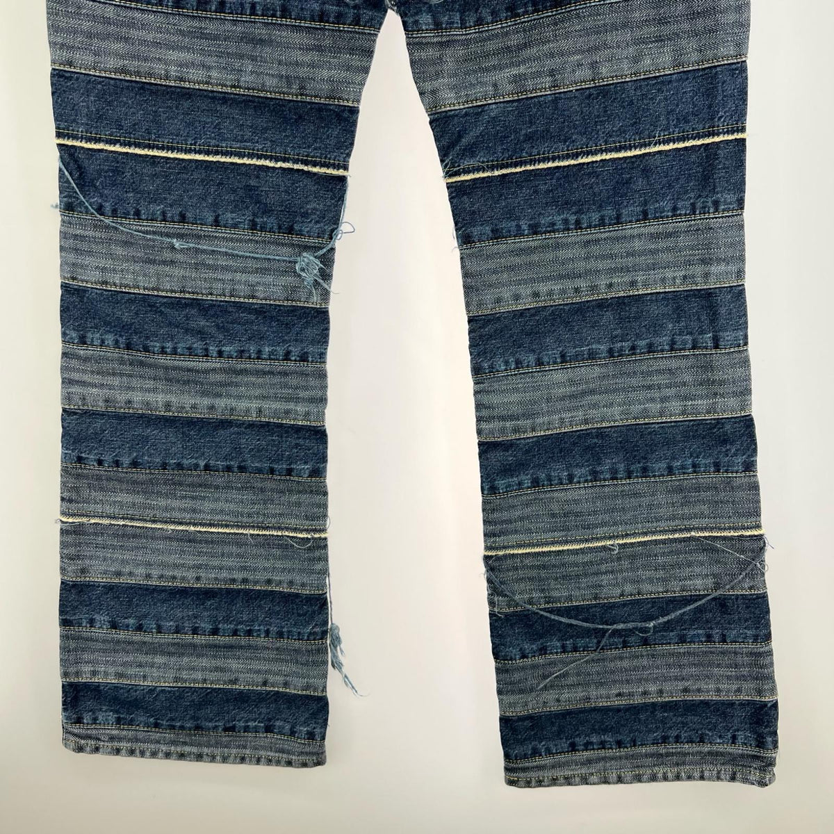 デニムパンツ KINKY JEANS ｽｸﾗｯﾁﾌﾚｱﾃﾞﾆﾑ (30) 30 ネイビー