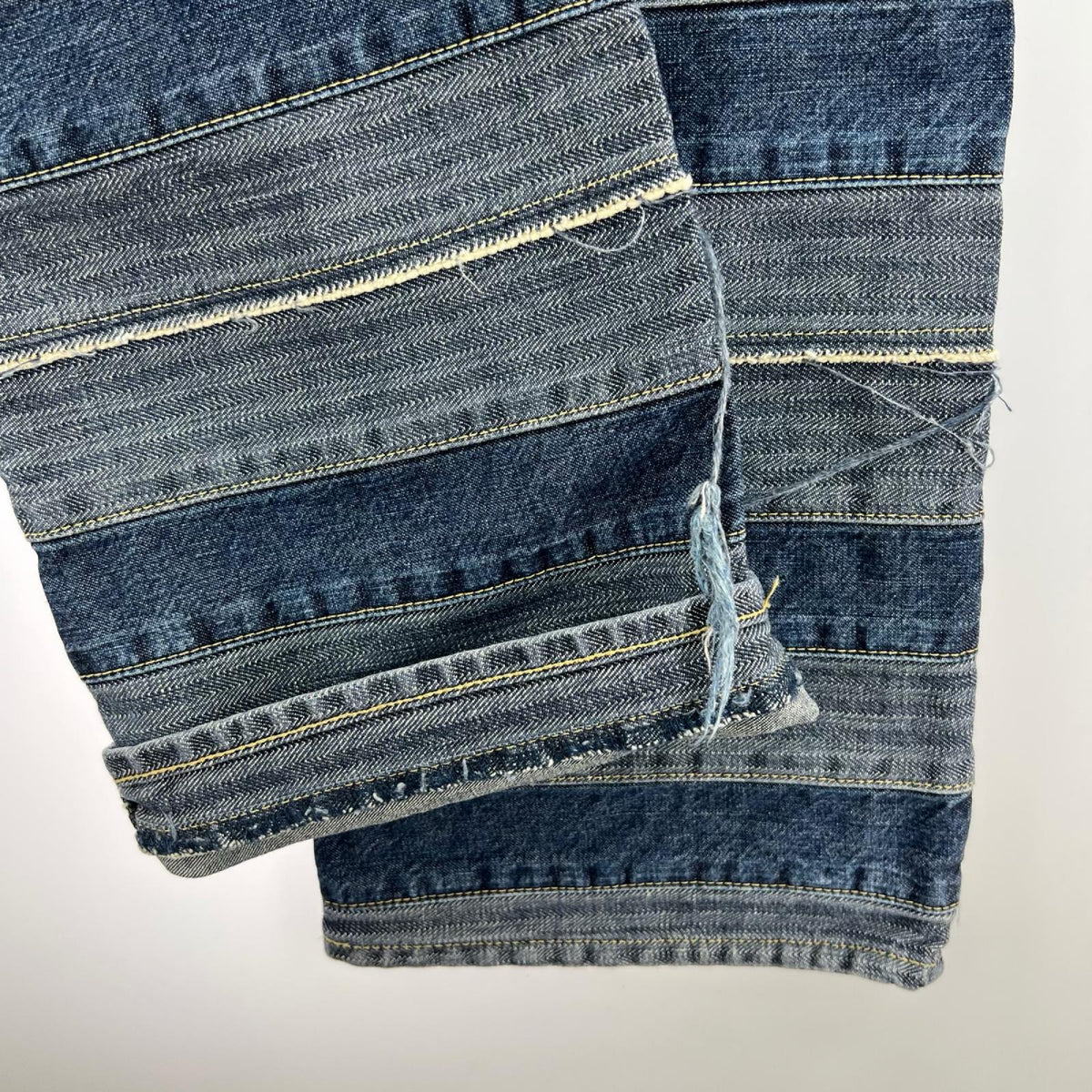 デニムパンツ KINKY JEANS ｽｸﾗｯﾁﾌﾚｱﾃﾞﾆﾑ (30) 30 ネイビー