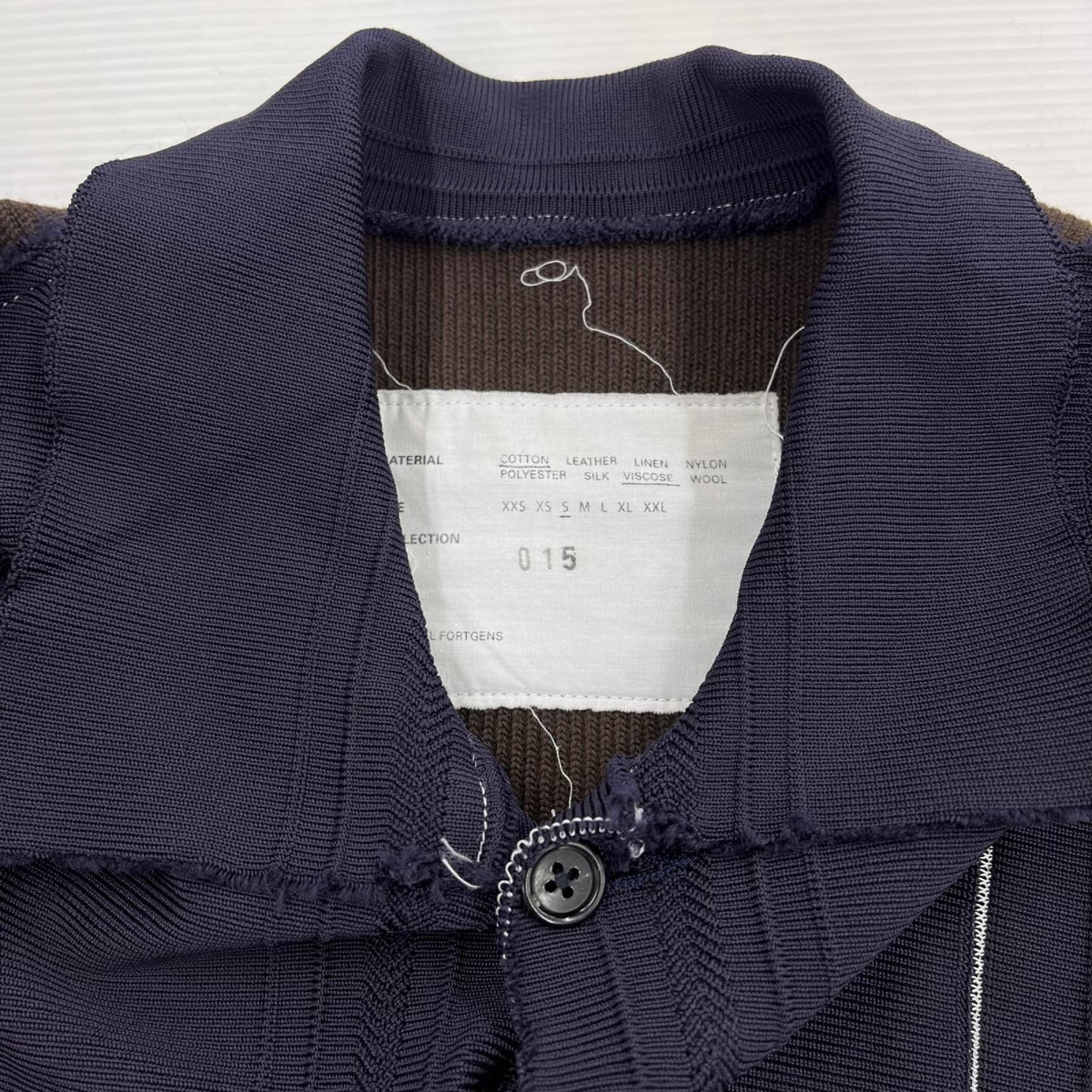 半袖シャツ CAMIEL FORTGENS RELIEF SHIRT S S ネイビー