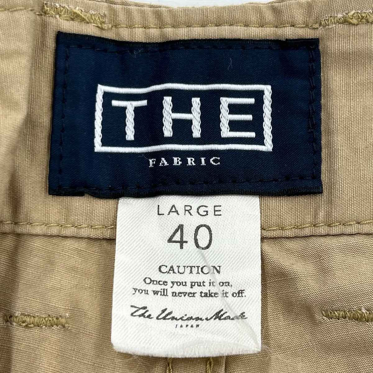 パンツ THE UNION FABRIC ﾀｯｸ ﾍﾞｰｼﾞｭ (40) 40 ベージュ