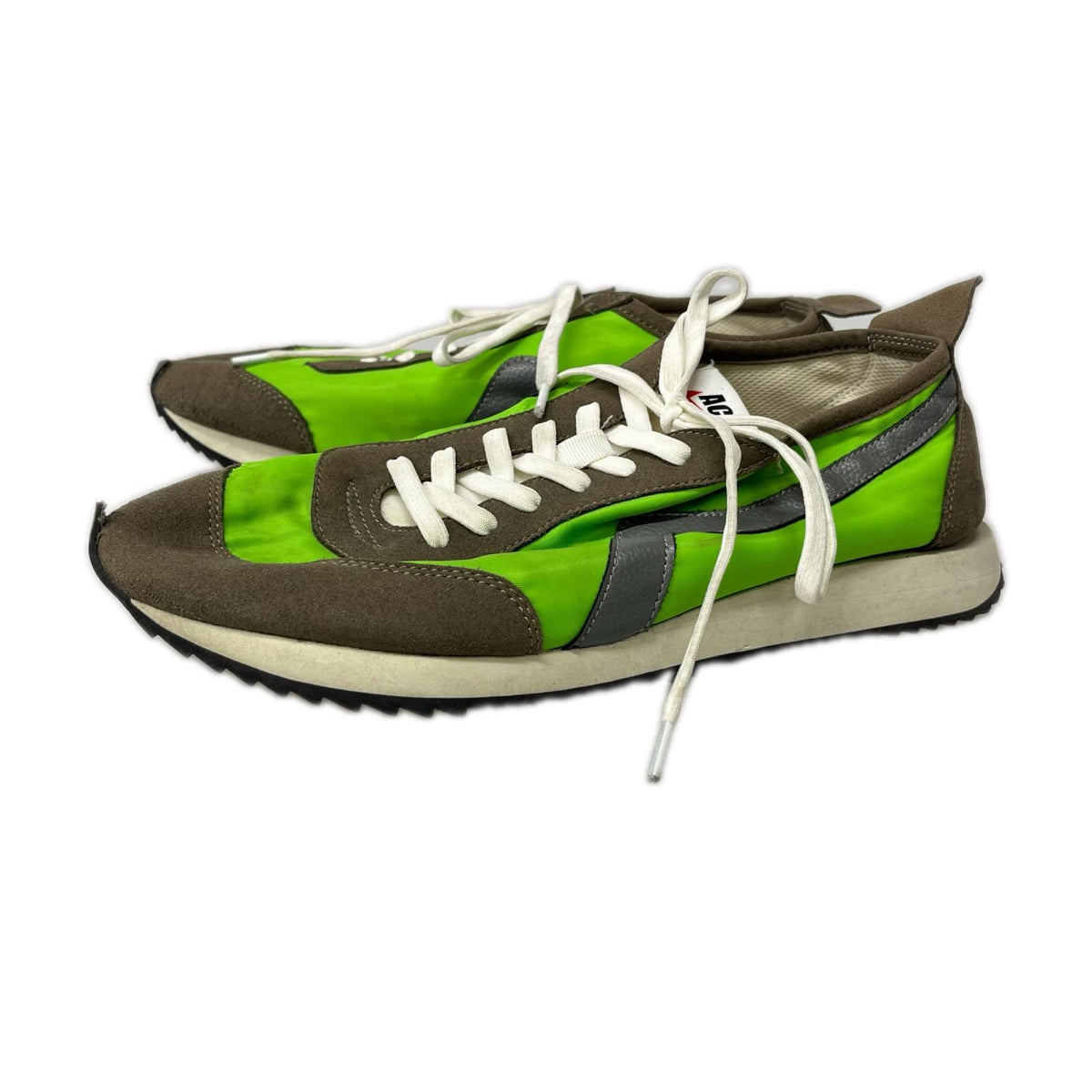 スニーカー ACE SNKR JONNY 緑 ﾌﾞﾗｳﾝ (29.0) 29cm (US11 UK10 1/2 EU48)