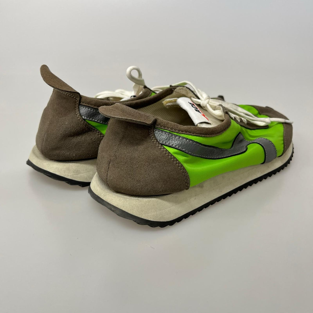 スニーカー ACE SNKR JONNY 緑 ﾌﾞﾗｳﾝ (29.0) 29cm (US11 UK10 1/2 EU48)