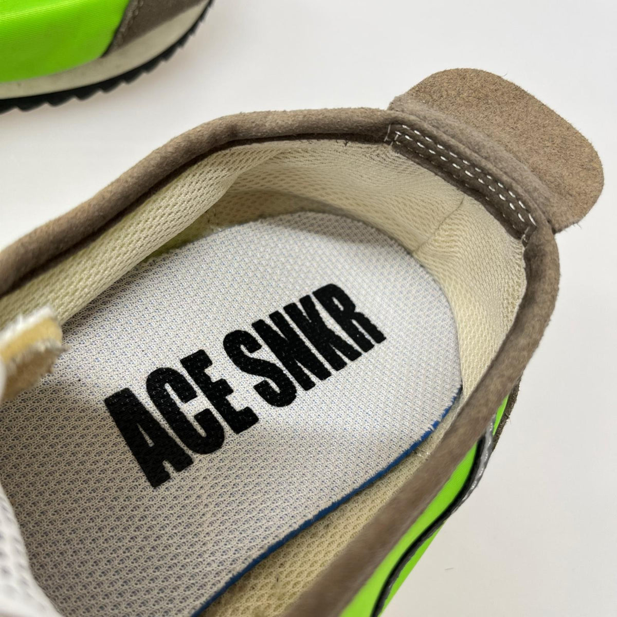 スニーカー ACE SNKR JONNY 緑 ﾌﾞﾗｳﾝ (29.0) 29cm (US11 UK10 1/2 EU48)