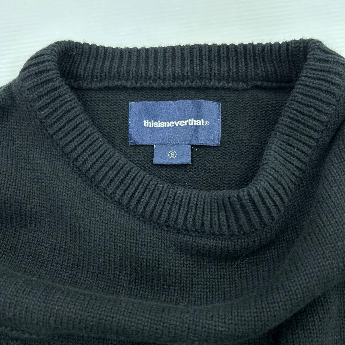 ニット BLK S S ブラック
