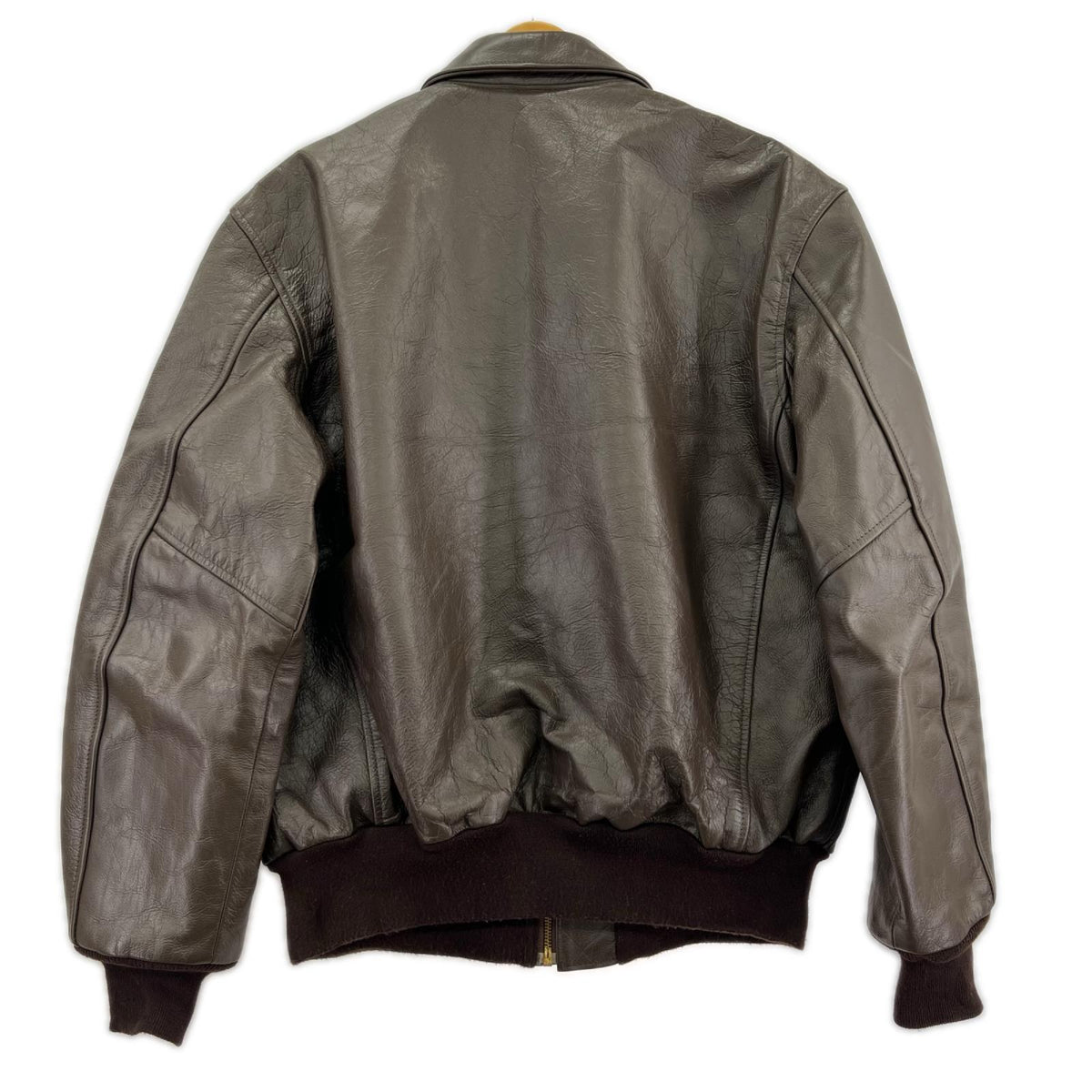 ジャケット COCKPIT TYPE A-2 AF FLIGHT JACKET ブラウン