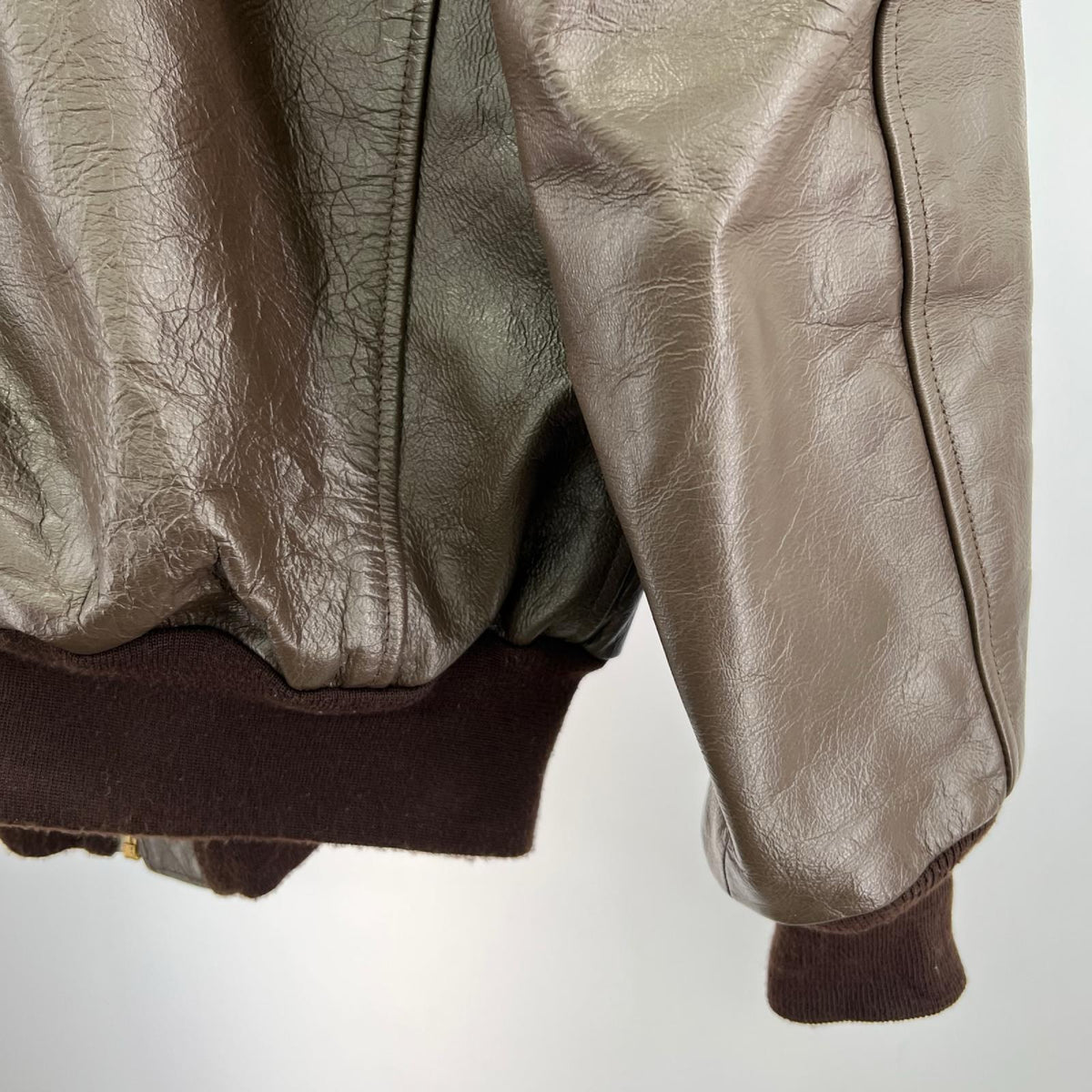 ジャケット COCKPIT TYPE A-2 AF FLIGHT JACKET ブラウン