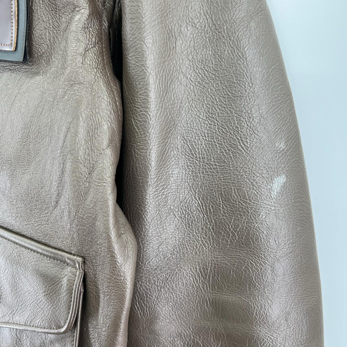 ジャケット COCKPIT TYPE A-2 AF FLIGHT JACKET ブラウン