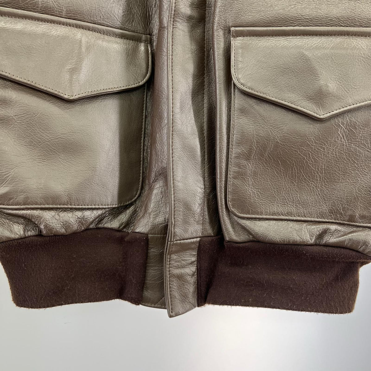 ジャケット COCKPIT TYPE A-2 AF FLIGHT JACKET ブラウン