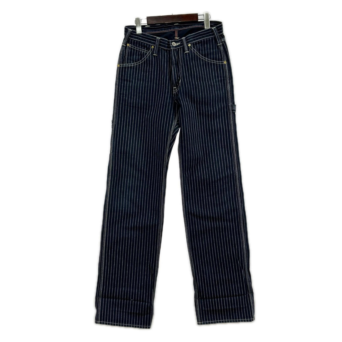 パンツ IRON HEART ｳｫﾊﾞｯｼｭｽﾄﾗｲﾌﾟ ﾍﾟｲﾝﾀｰﾊﾟﾝﾂ