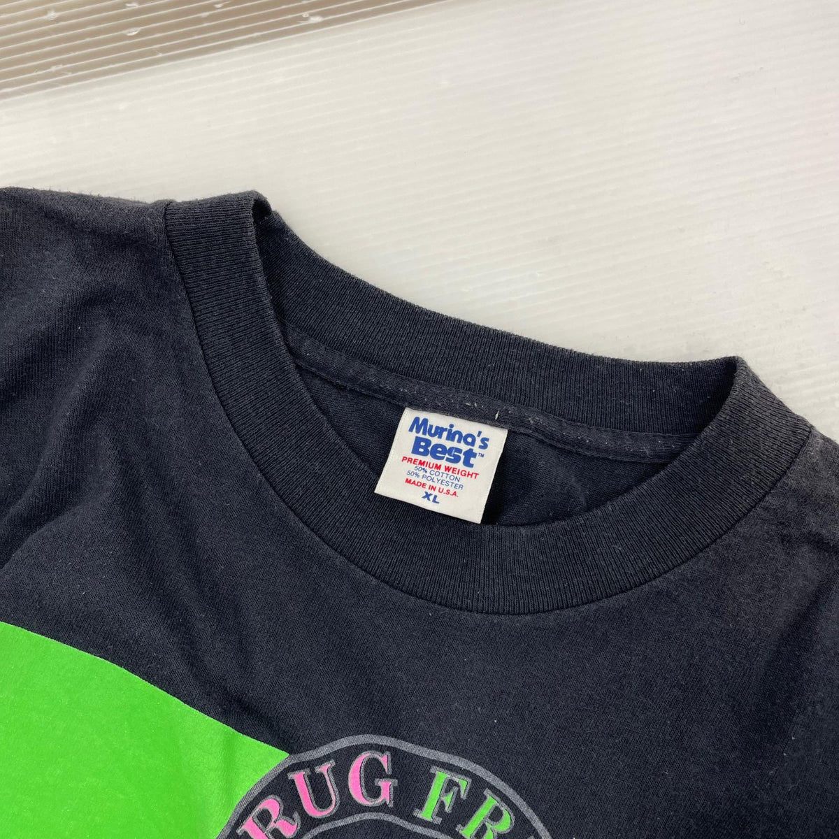 半袖Ｔシャツ 1989 DRUG FREE ZONE Tee ﾌﾞﾗｯｸ ブラック