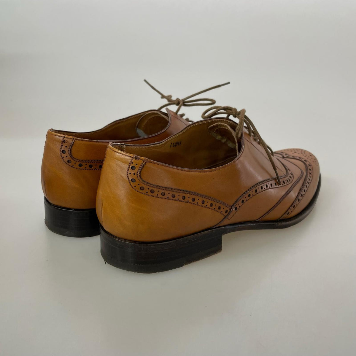 シューズ EDWARD GREEN Britalians ｳｲﾝｸﾞﾁｯﾌﾟ 茶 7 ブラウン
