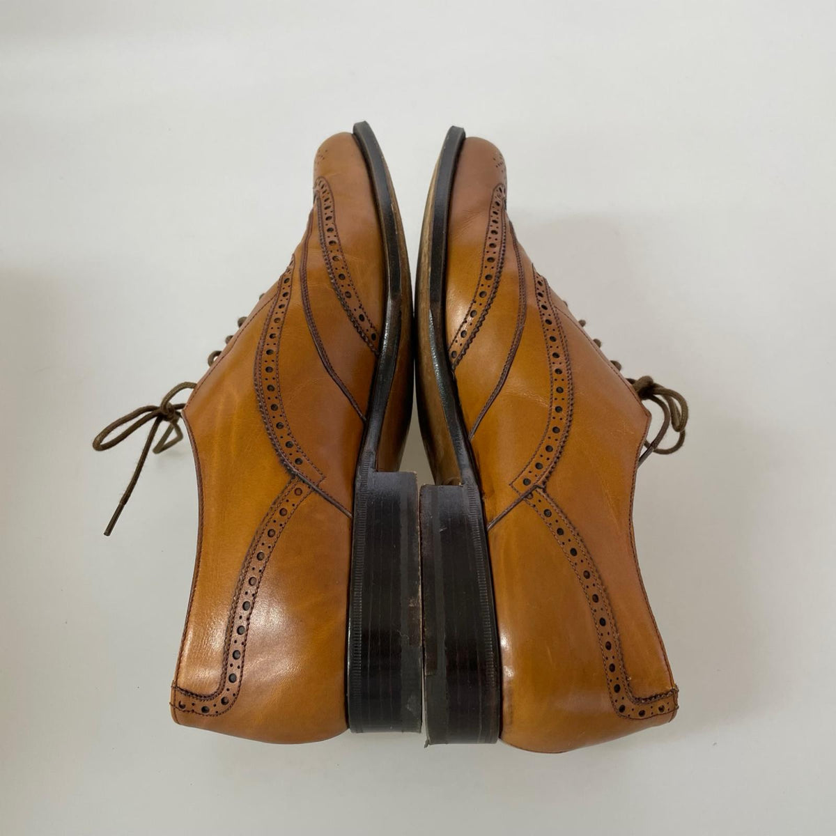 シューズ EDWARD GREEN Britalians ｳｲﾝｸﾞﾁｯﾌﾟ 茶 7 ブラウン