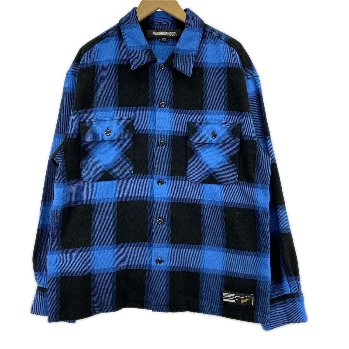 長袖シャツ BUFFALO CHECK SHIRT LS 252BENH-SHM02 L L