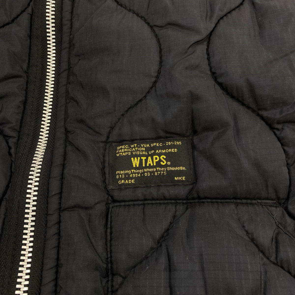 ジャケット CREEPER VEST NYLON RIPSTOP 172GWDT-JKM04 2 ブラック