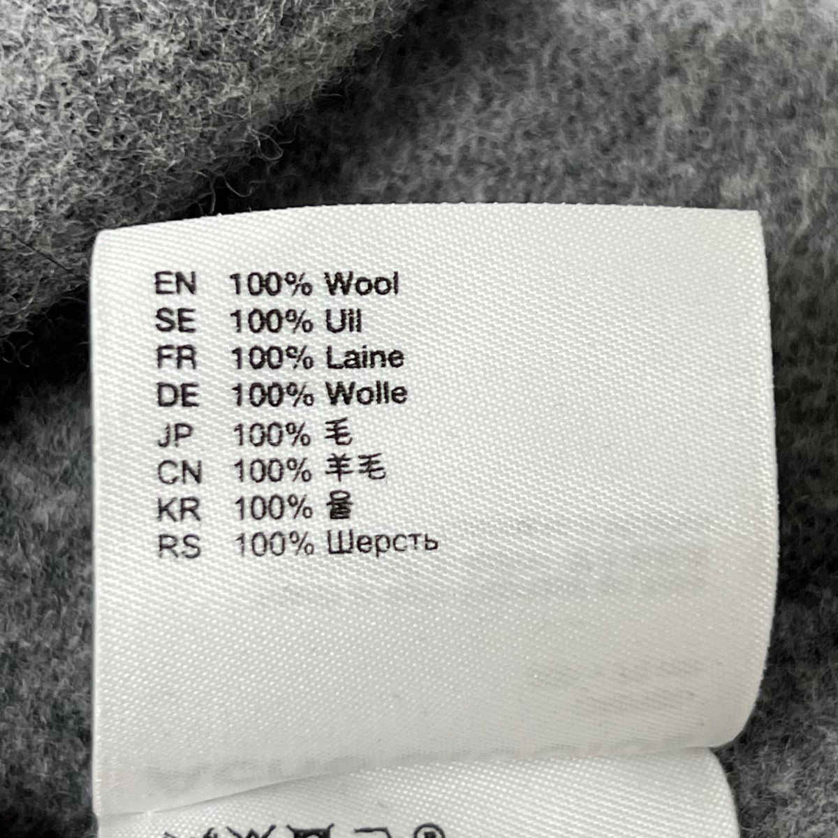 その他アクセサリー Acne Studios ﾌﾘﾝｼﾞｳｰﾙｽｶｰﾌ CA0102 ｸﾞﾚｰ グレー