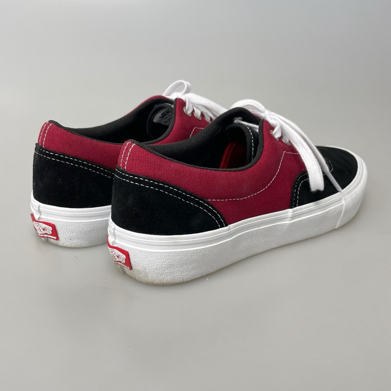 シューズ SKATE ERA BLACK/DARK RED (27.5) 27.5cm (US9 1/2 UK9 EU45)