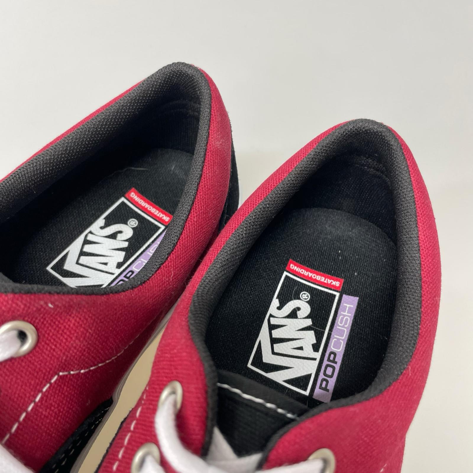 シューズ SKATE ERA BLACK/DARK RED (27.5) 27.5cm (US9 1/2 UK9 EU45)