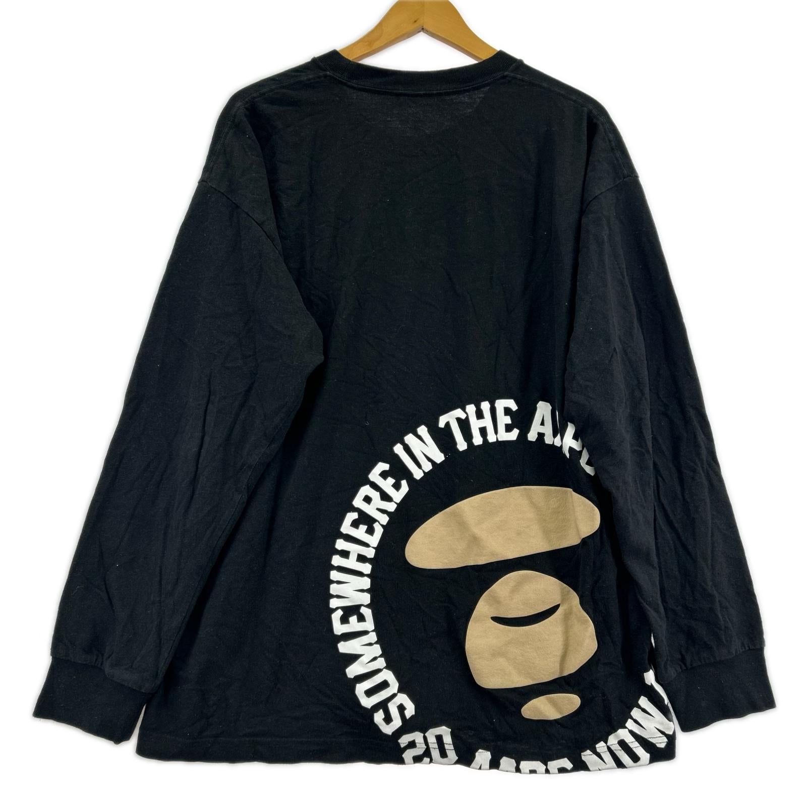 長袖Ｔシャツ LONG SLEEVE T BLK L ブラック