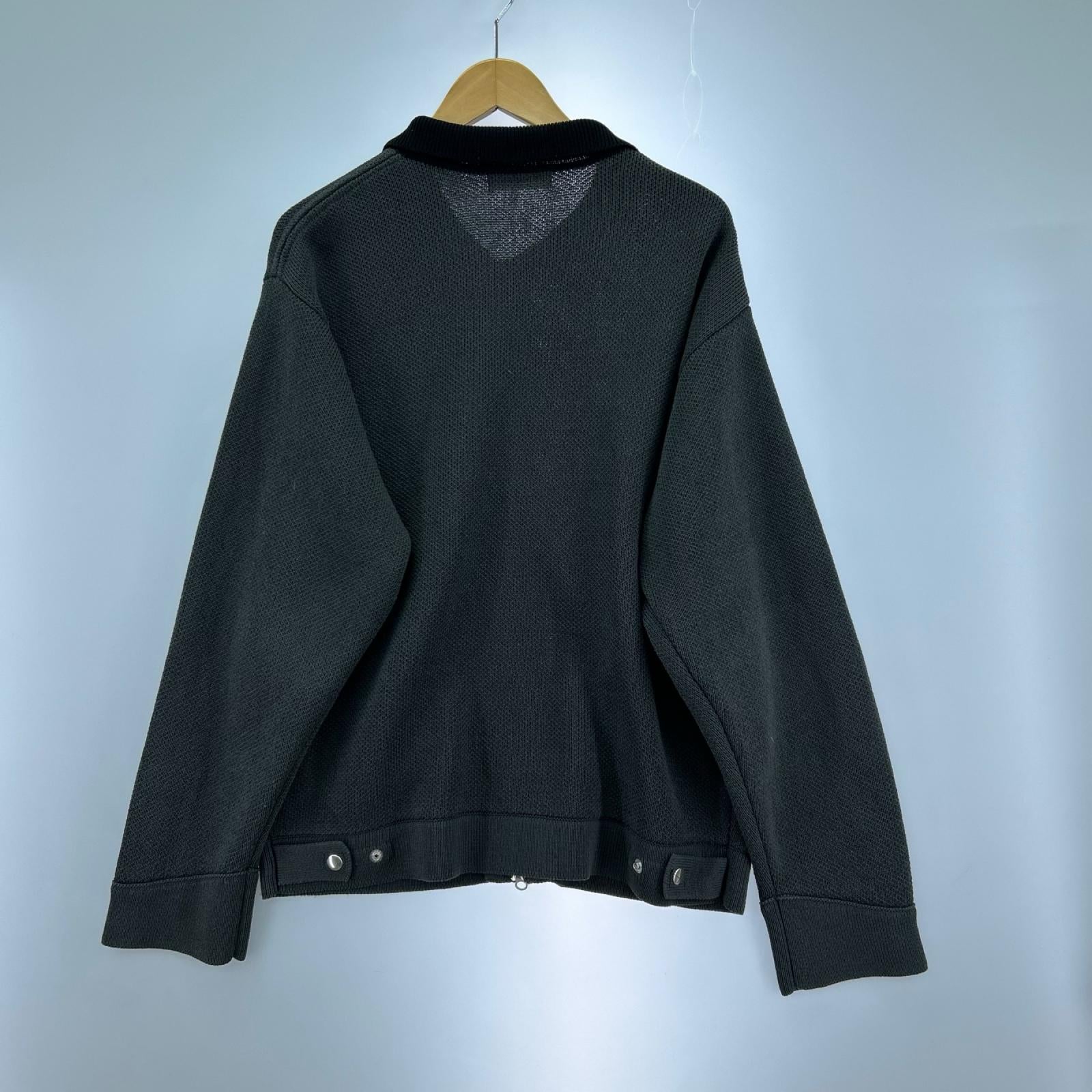 ジャケット ニット生地 GRY M M グリーン