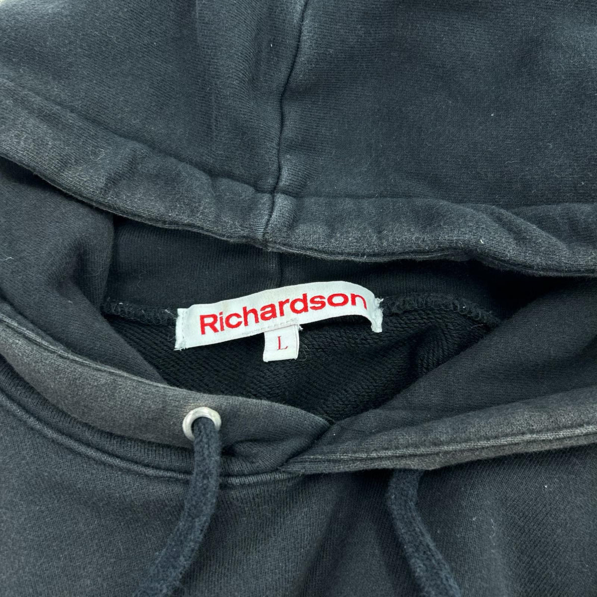 パーカー Richardson pornhub ﾛｺﾞﾌｰﾃﾞｨｰ L BLK L ブラック