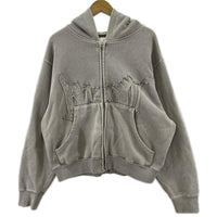 パーカー BLESS U Pigment Zip Hoodie ｸﾞﾚｰ (M) M グレー