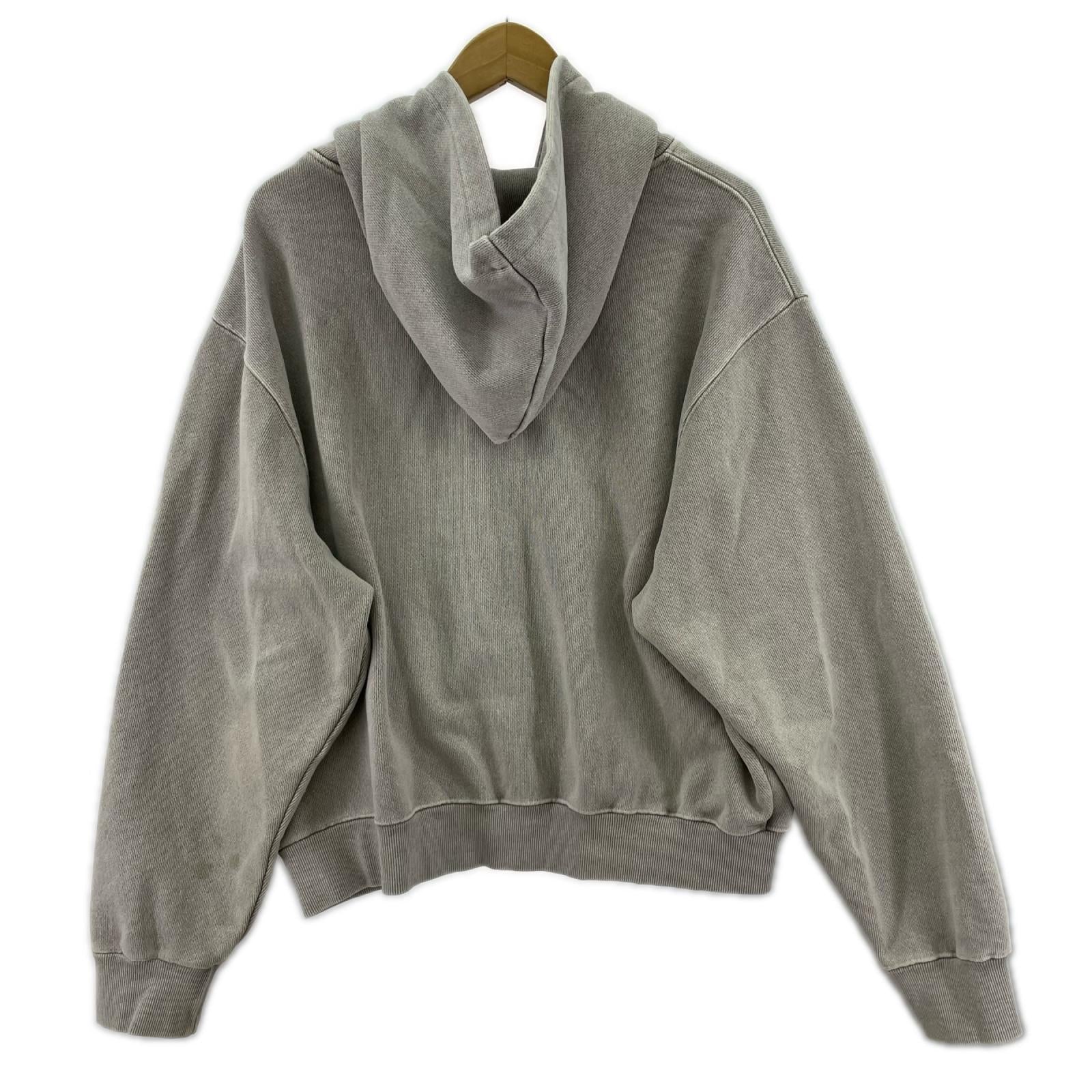 パーカー BLESS U Pigment Zip Hoodie ｸﾞﾚｰ (M) M グレー