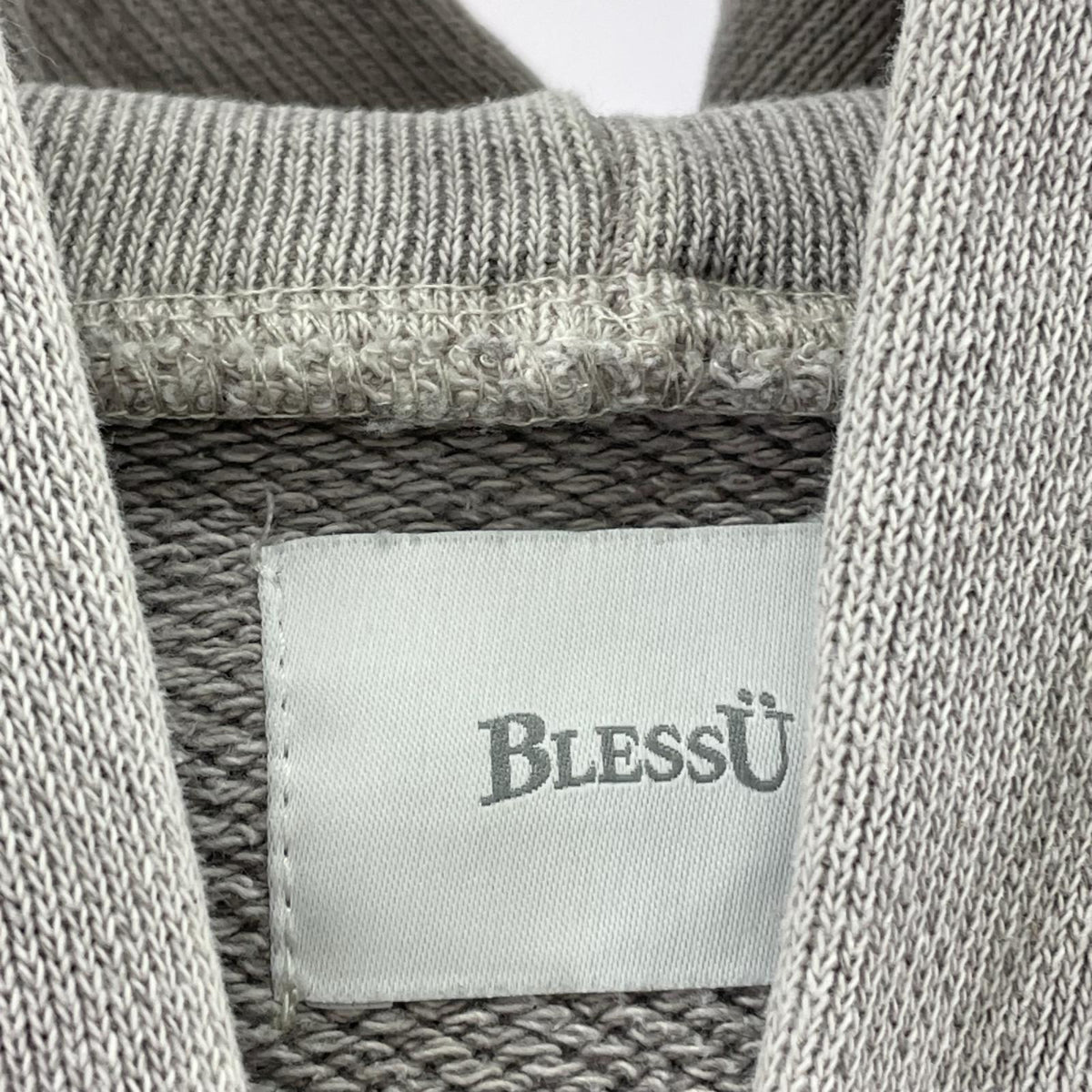 パーカー BLESS U Pigment Zip Hoodie ｸﾞﾚｰ (M) M グレー