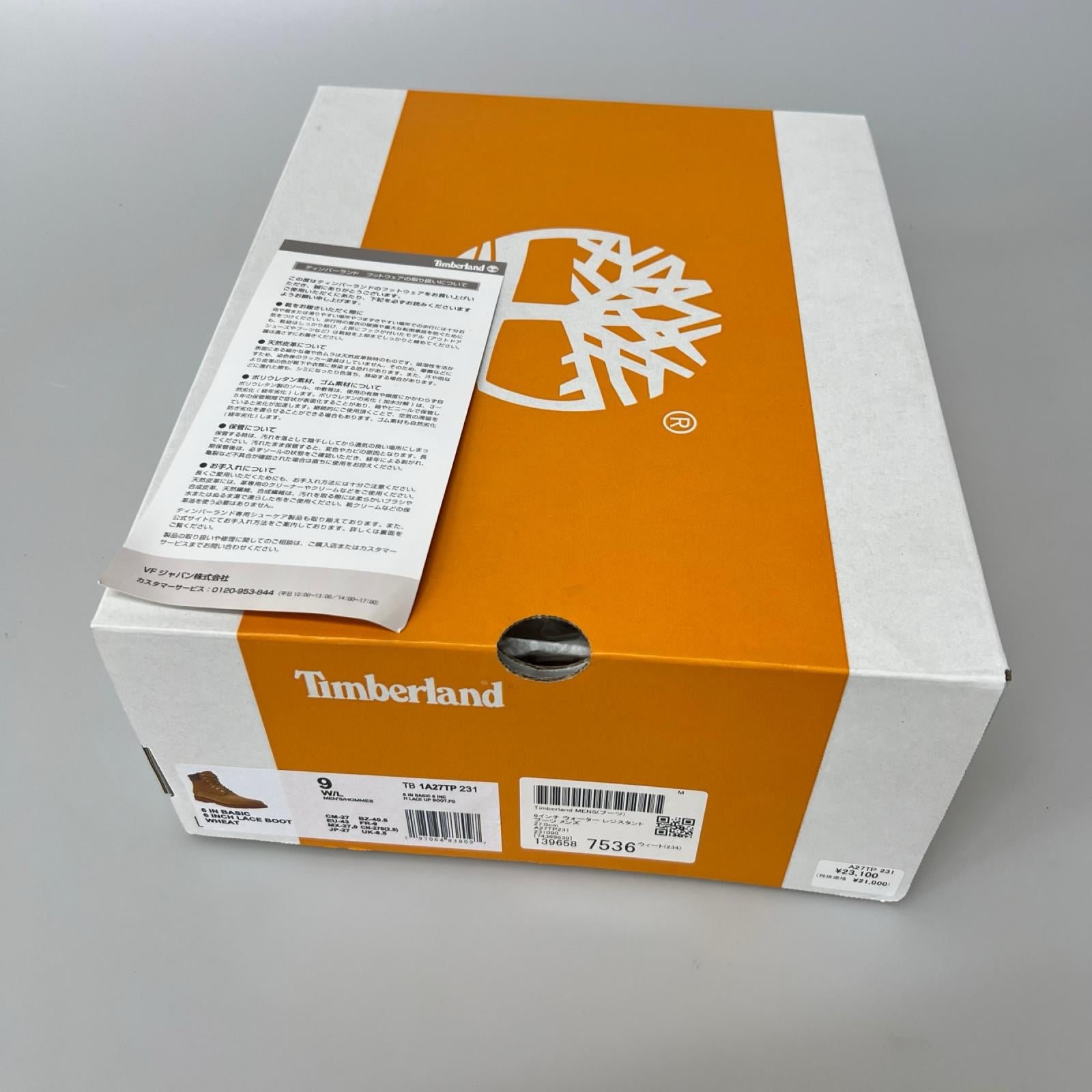ブーツ Timberland 6inch lace boot (27) 27cm (US9 UK8 1/2 EU44)