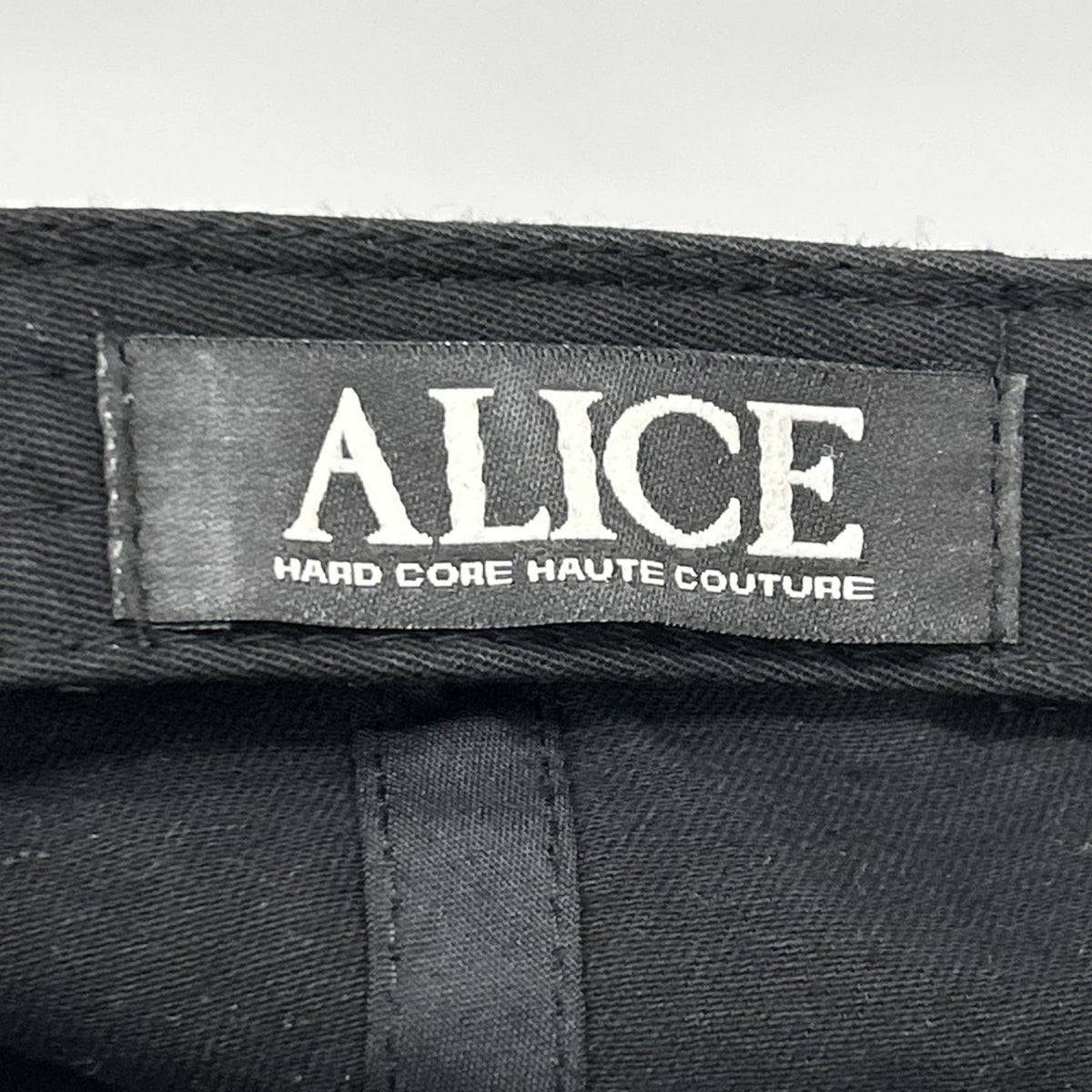 キャップ ALICE HOLLYWOOD ATELIER 2.0 CAP 黒 ブラック