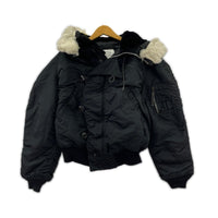 ダウンジャケット alpha industries N2-B M ﾌﾞﾗｯｸ M ブラック