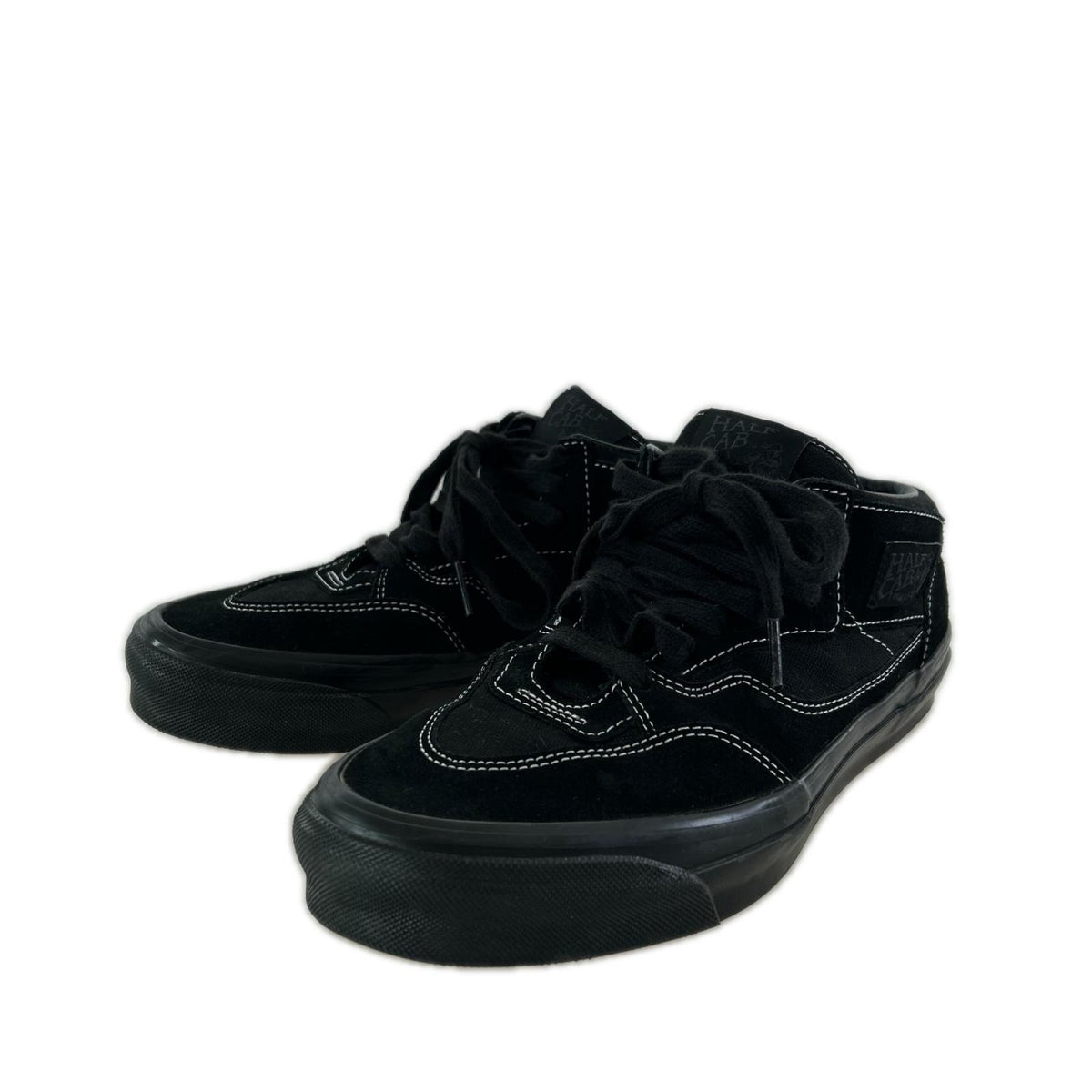 スニーカー VANS HALF CAB BLK 26.5 26.5cm (US8 1/2 UK8 EU43) ブラック