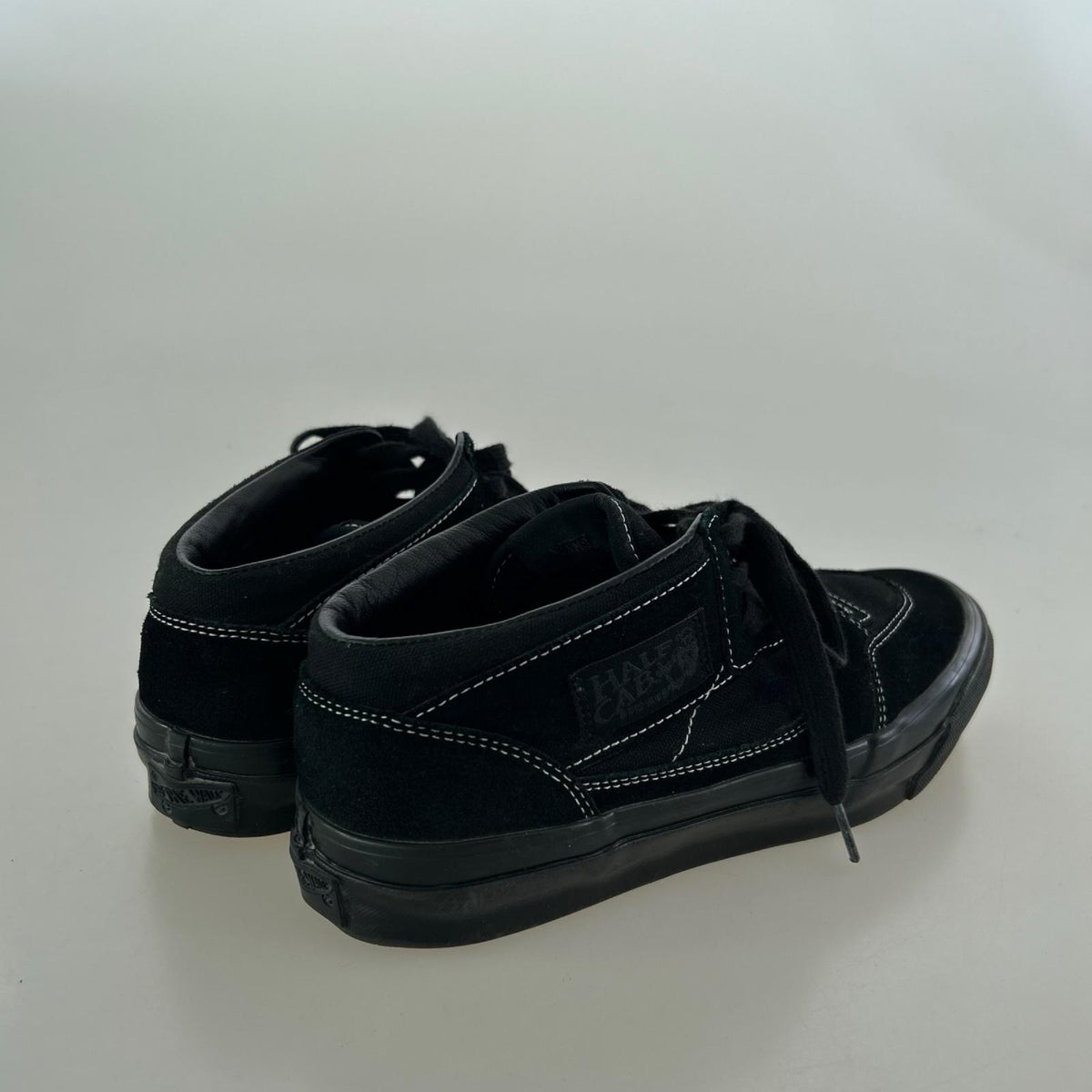 スニーカー VANS HALF CAB BLK 26.5 26.5cm (US8 1/2 UK8 EU43) ブラック