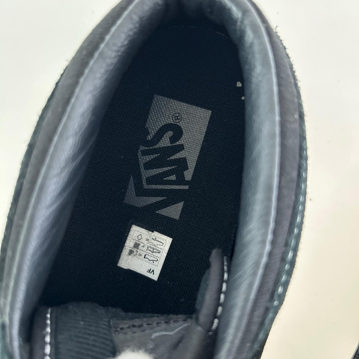 スニーカー VANS HALF CAB BLK 26.5 26.5cm (US8 1/2 UK8 EU43) ブラック