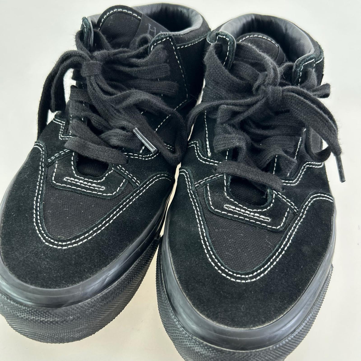 スニーカー VANS HALF CAB BLK 26.5 26.5cm (US8 1/2 UK8 EU43) ブラック