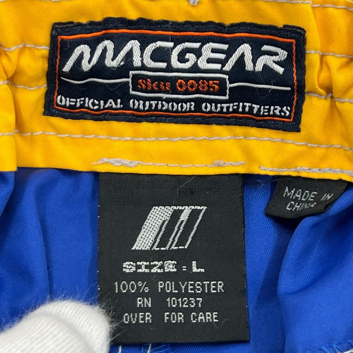 パンツ 90~00s/MACGEAR/ｷﾞﾐｯｸｶｰｺﾞ/ﾌﾞﾙｰ L ブルー
