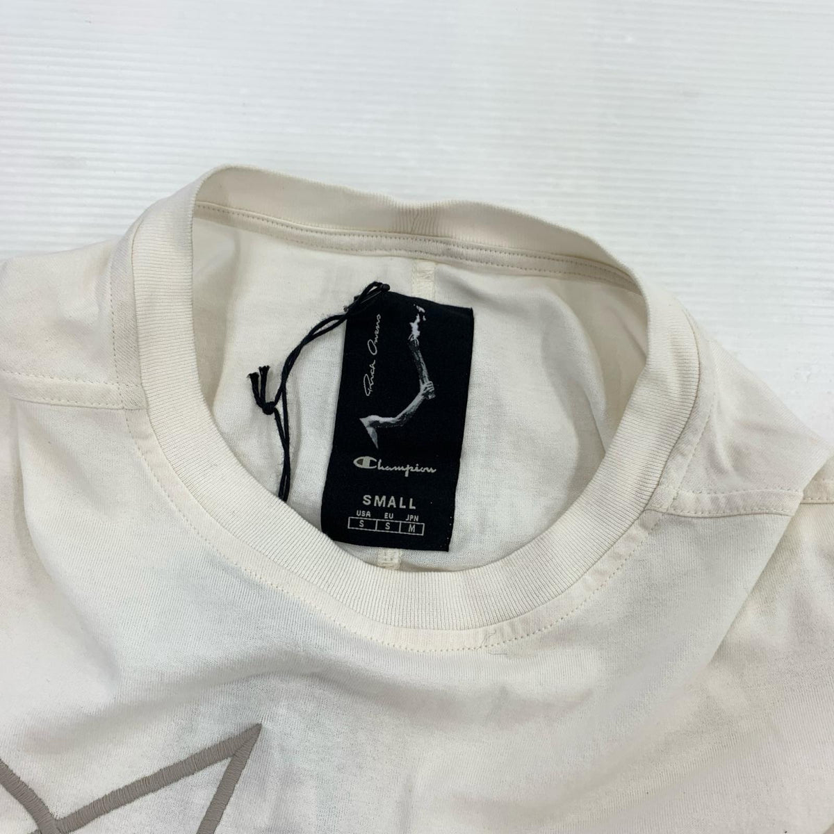 半袖Ｔシャツ Rick Owens×Champion Tee S ホワイト