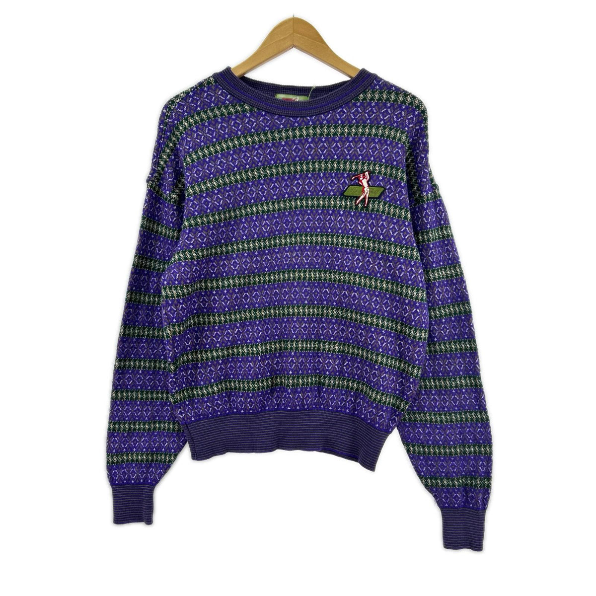 ニット KENZO Golf 90s (1) ﾊﾟｰﾌﾟﾙ 1 パープル