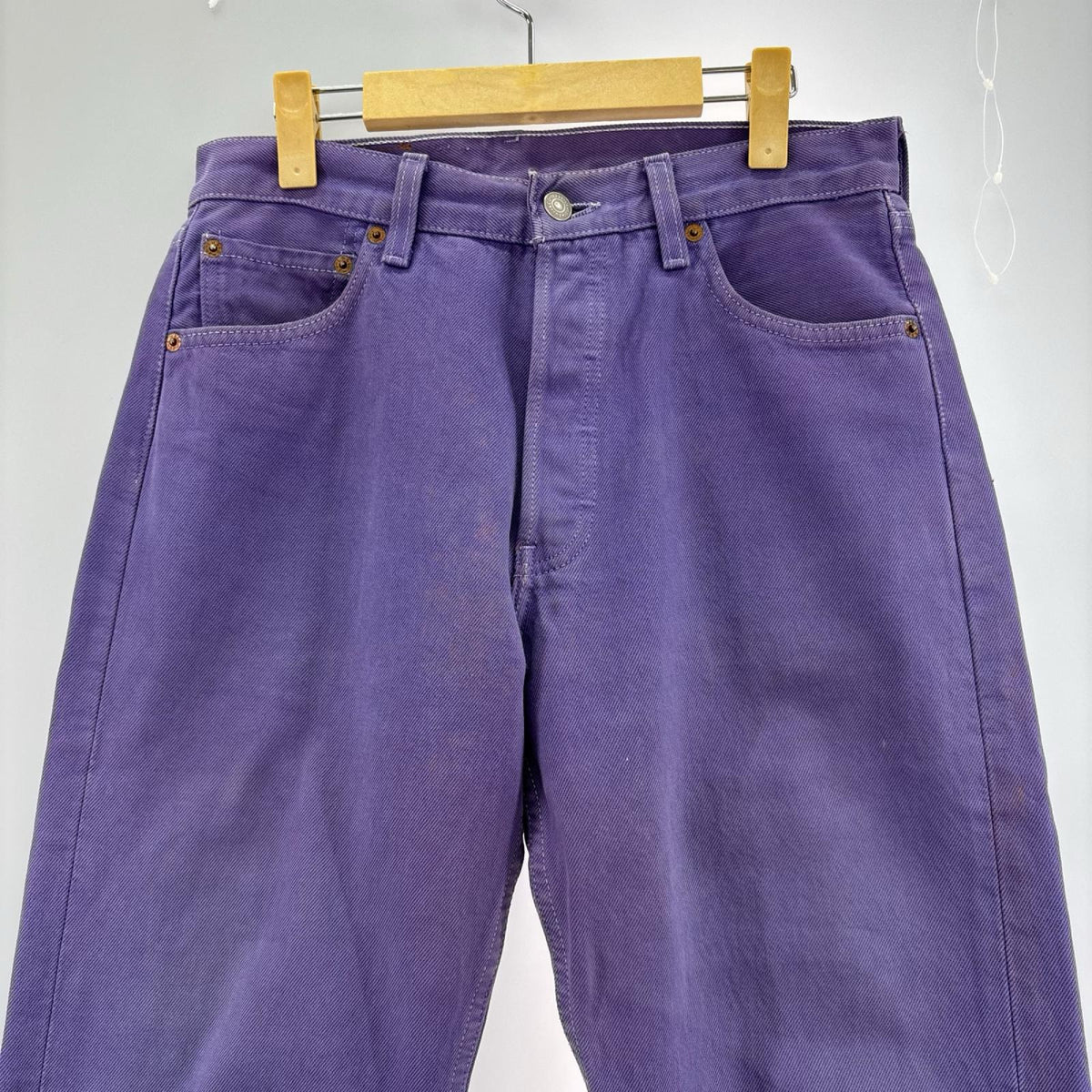 デニムパンツ 501 ｶﾗｰﾃﾞﾆﾑ (30) ﾊﾟｰﾌﾟﾙ パープル