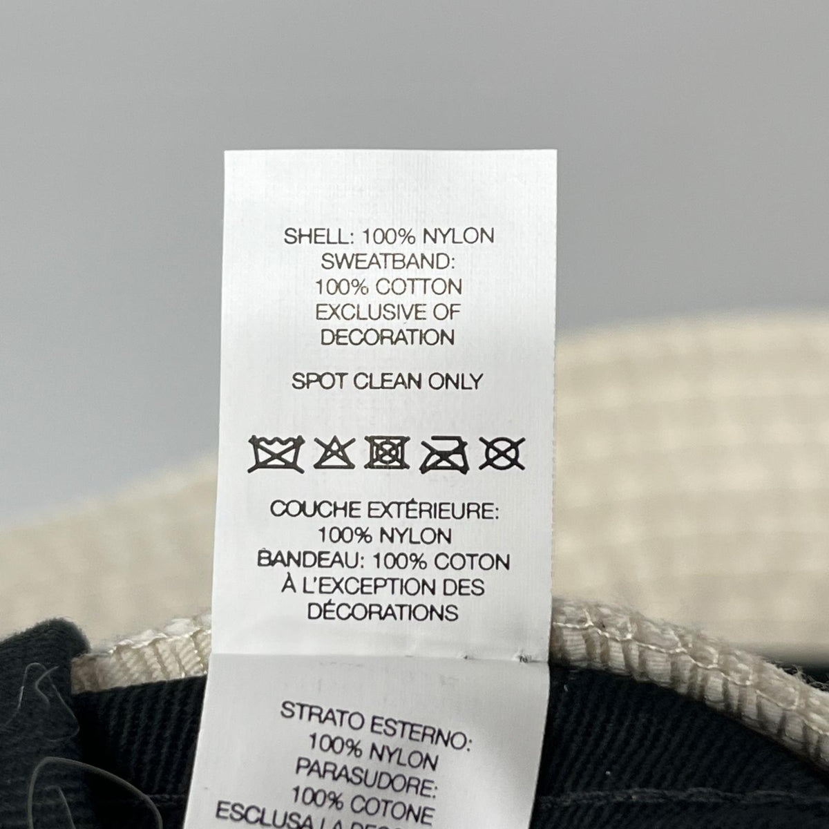 ハット 22AW webbing cruser ホワイト
