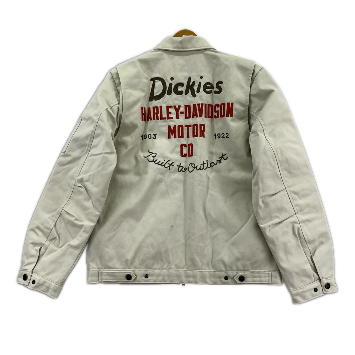 ジャケット ×Dickies H-D 裏地ｷﾙﾃｨﾝｸﾞｱｲｾﾞﾝﾊﾜｰ 白 (M) M ホワイト