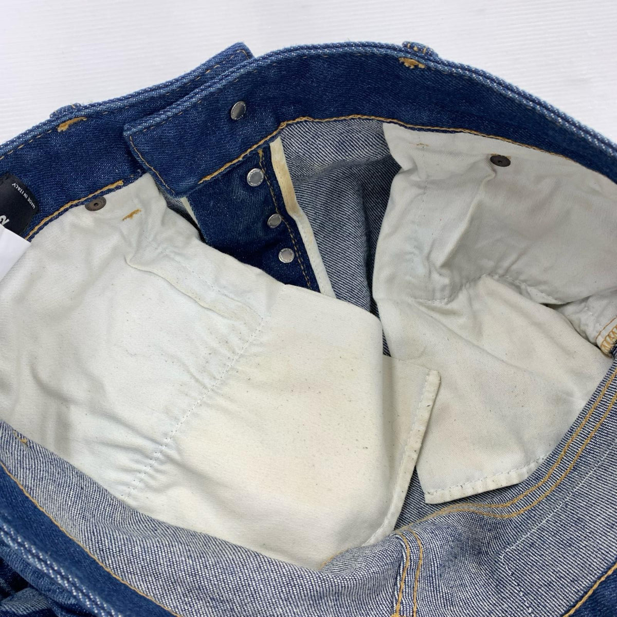 デニムパンツ . 46 ネイビー