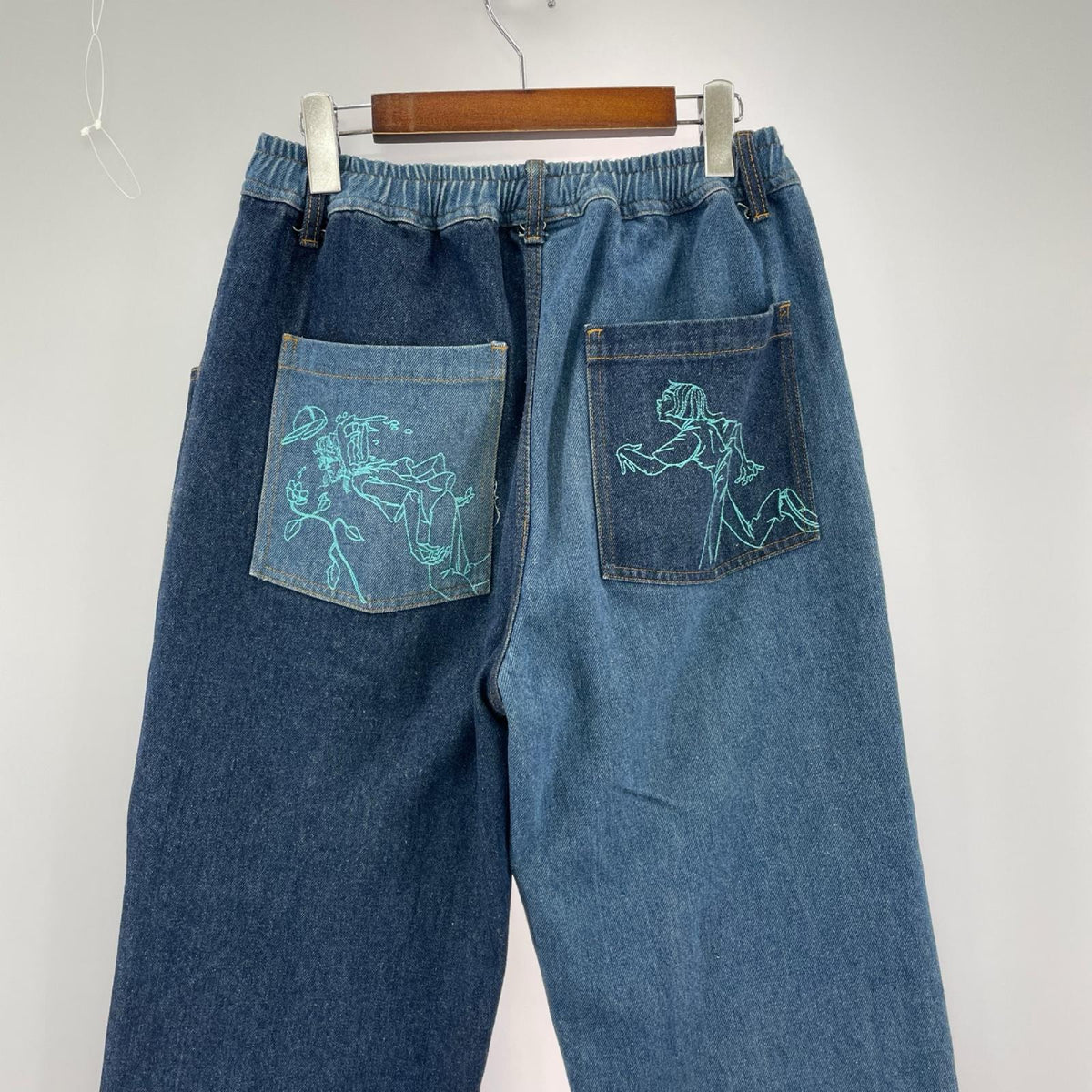 セットアップ ﾃﾞﾆﾑｾｯﾄｱｯﾌﾟ L ネイビー