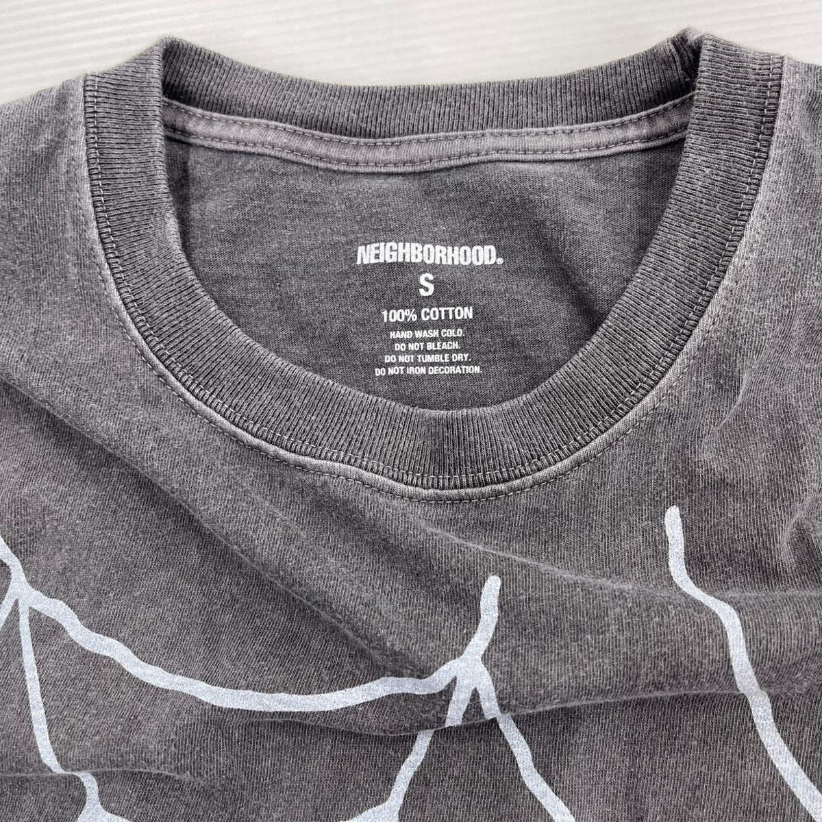半袖Ｔシャツ NEIGHBORHOOD 25SS NH.TEE SS-7 ｽﾊﾟｲﾀﾞｰTee S 黒 S ブラック