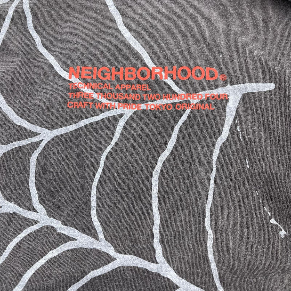 半袖Ｔシャツ NEIGHBORHOOD 25SS NH.TEE SS-7 ｽﾊﾟｲﾀﾞｰTee S 黒 S ブラック