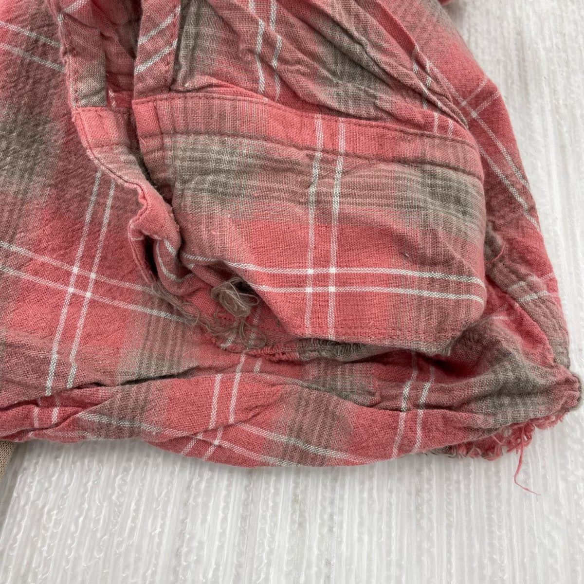 長袖シャツ JUN/NAKAYAMA 長袖シャツ 26SS ﾁｪｯｸﾛｰｶｯﾄｼｬﾂ OS ﾚｯﾄﾞ