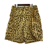ショートパンツ Supreme×GOODENOUGH 25SS Crushed Rayon Cargo Short "Leopard 32 ﾚｵﾊﾟｰﾄﾞ ブラウン